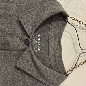 UNTUCKit Gray Polo Shirt
